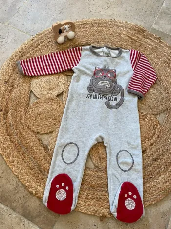 Pyjama velours 18 mois
