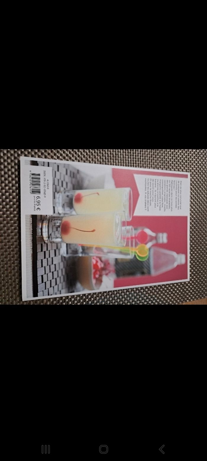 Livre recettes cocktails - photo numéro 2