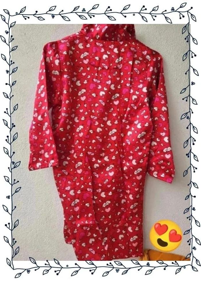 Chemise de nuit motif cœur vintage - photo numéro 9