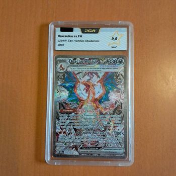 Carte Pokemon dracaufeu ex 223/197 PCA 9,5