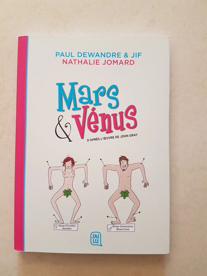 Livre Mars et Vénus