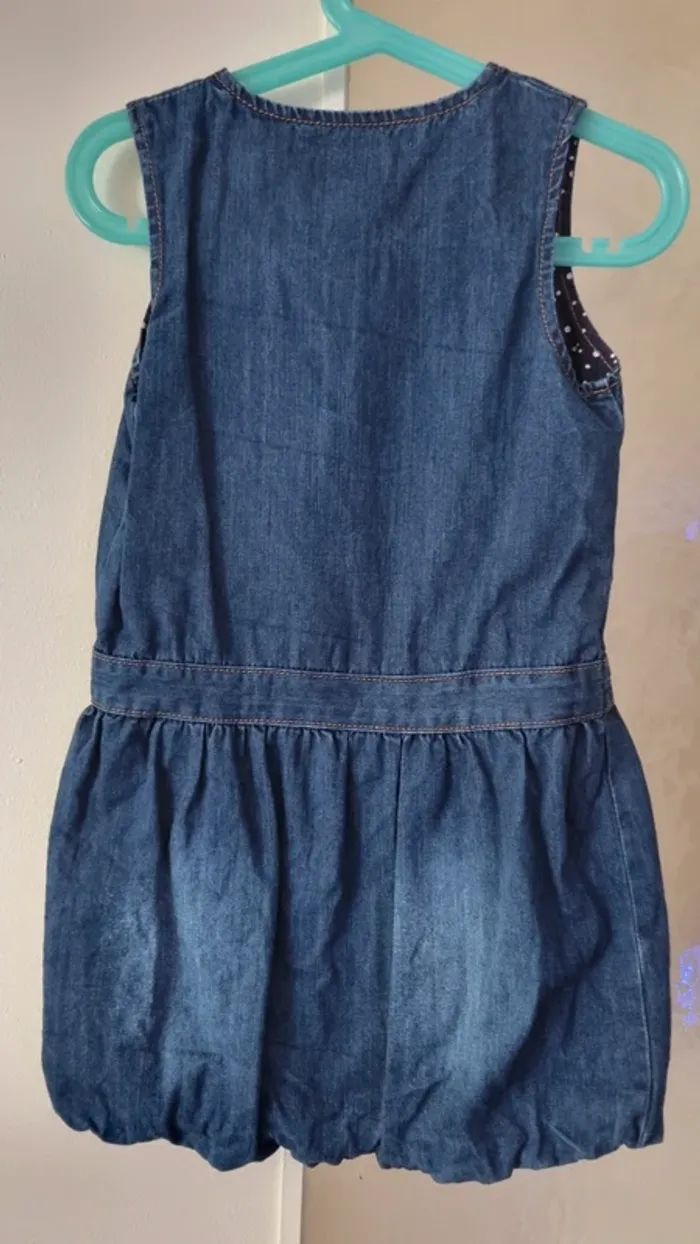 Robe en jeans taille 5 ans kidkanai - photo numéro 4