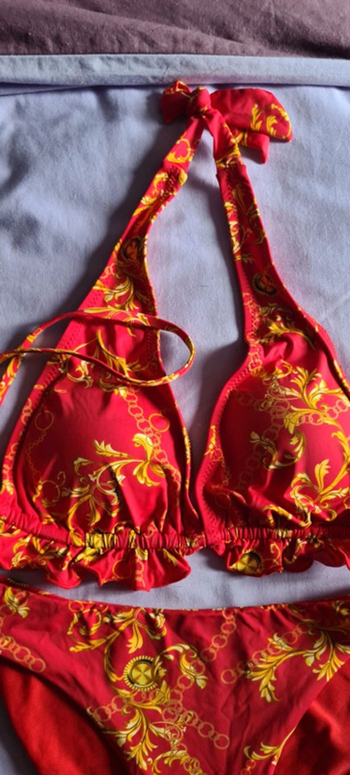 Maillot de bain rouge - photo numéro 3