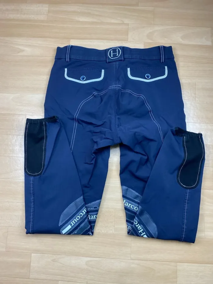Pantalon d’équitation Harcour – Bleu marine – Taille 38 - photo numéro 8