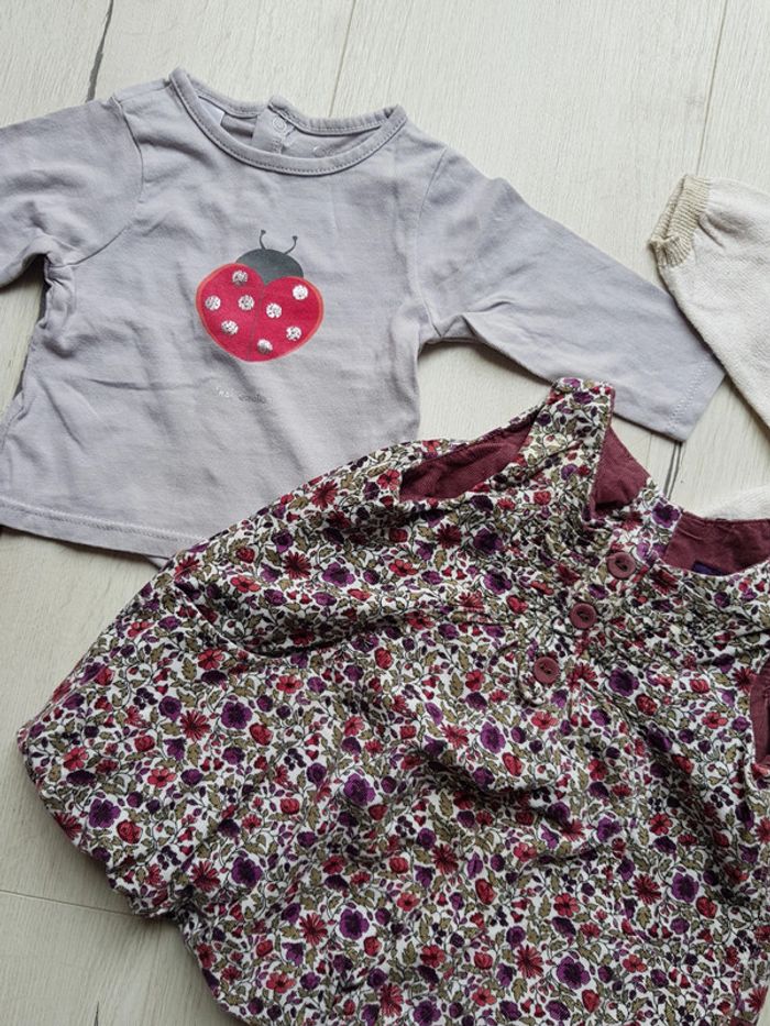 Robe boule hiver fille sergent major 3mois liberty - photo numéro 6