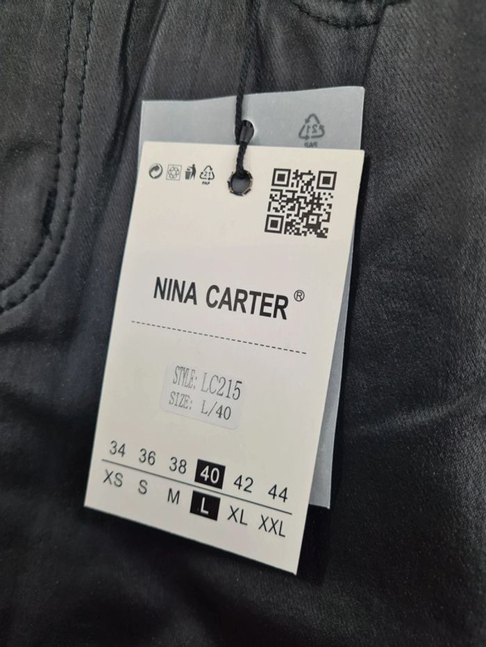 Jupe Stretch simili cuir nina carter - photo numéro 4