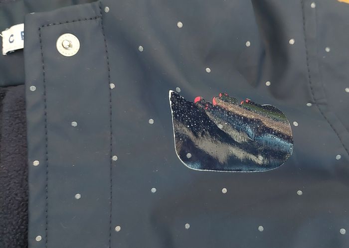 Imperméable bleu marine 18 mois - photo numéro 3