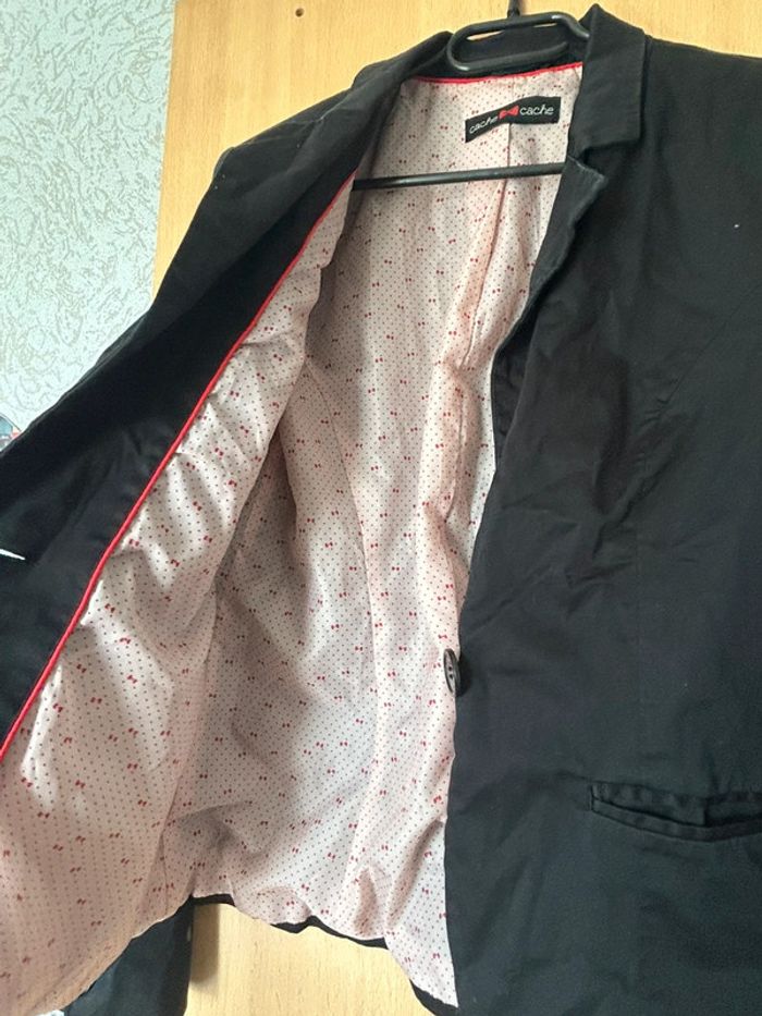 Blazer noir cintré - photo numéro 3