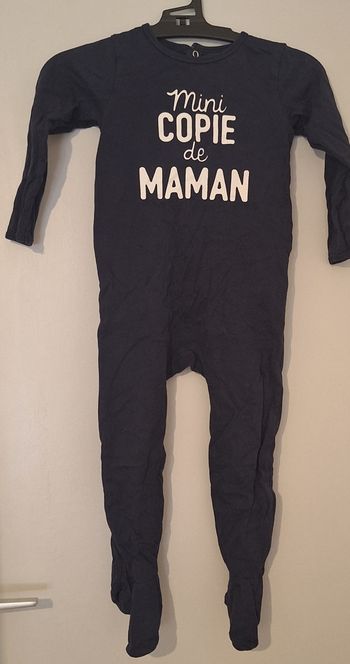 Pyjama 1 pièce avec pieds