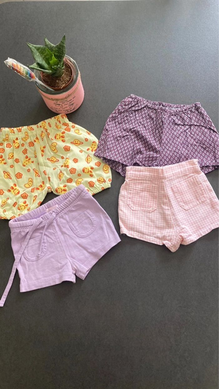 Lot ensemble short vêtement été fille bébé 3 mois garde robe