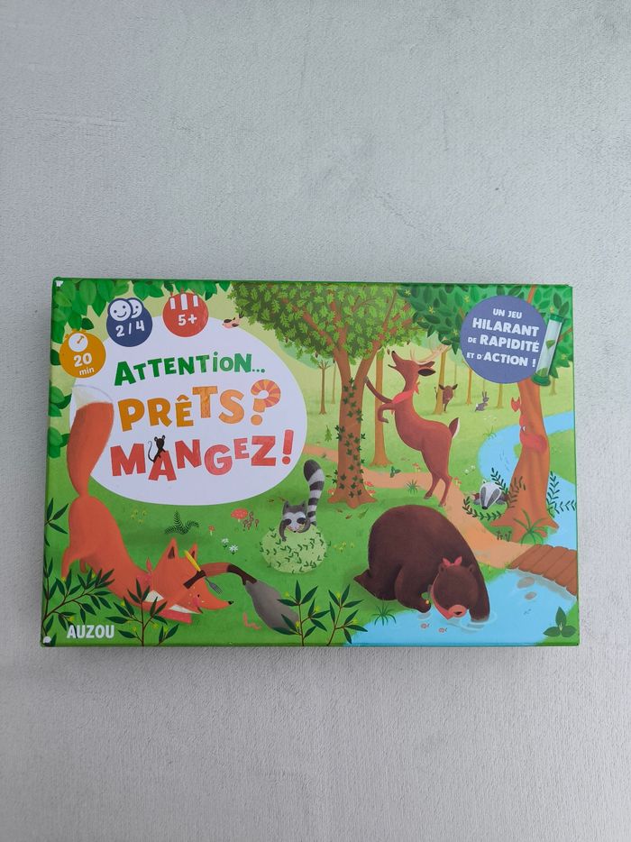Jeu Attention prêts mangez Auzou - photo numéro 2