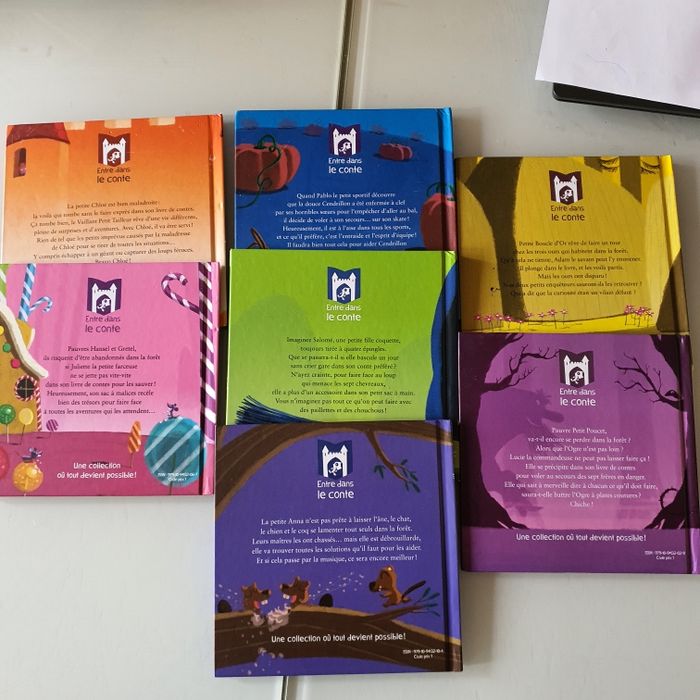 Lot 7 livres - photo numéro 2