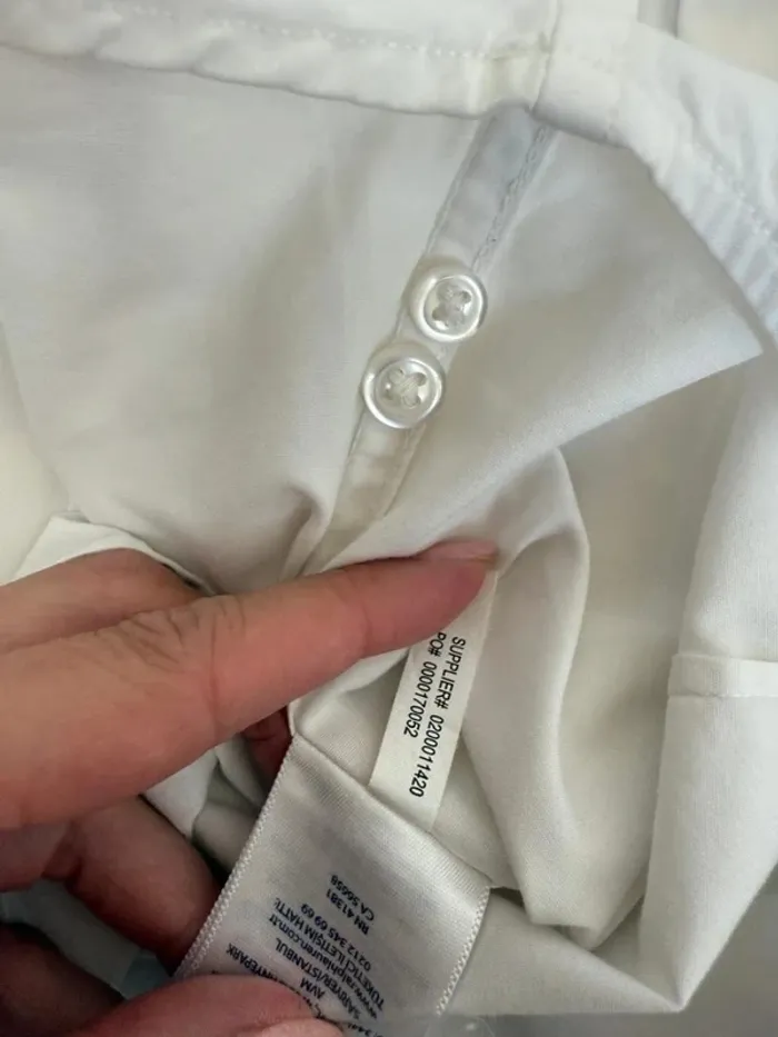 Chemise Polo Golf Ralph Lauren femme blanche taille S super état - photo numéro 10