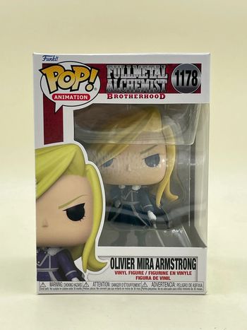 Figurine Funko Pop FullMetal Alchemist Brotherwood N•1178 neuf