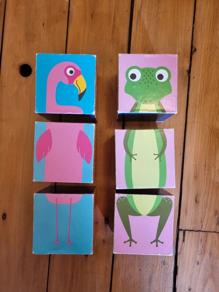 Cubes animaux