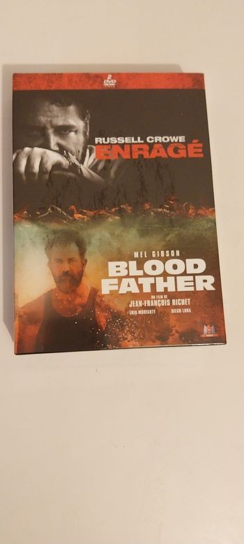 Enragé + Blood Father - Pack 2 dvd