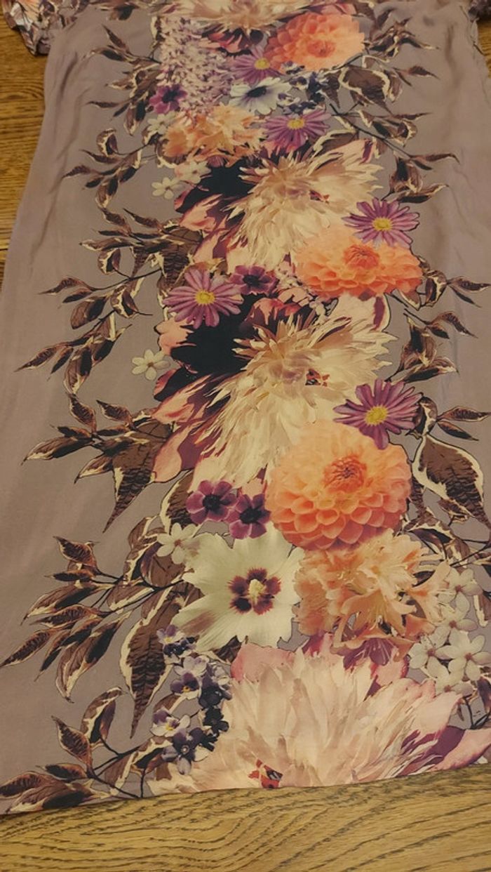 Robe lila fleuries Libelle Femmes fr 46 be 44 - photo numéro 11
