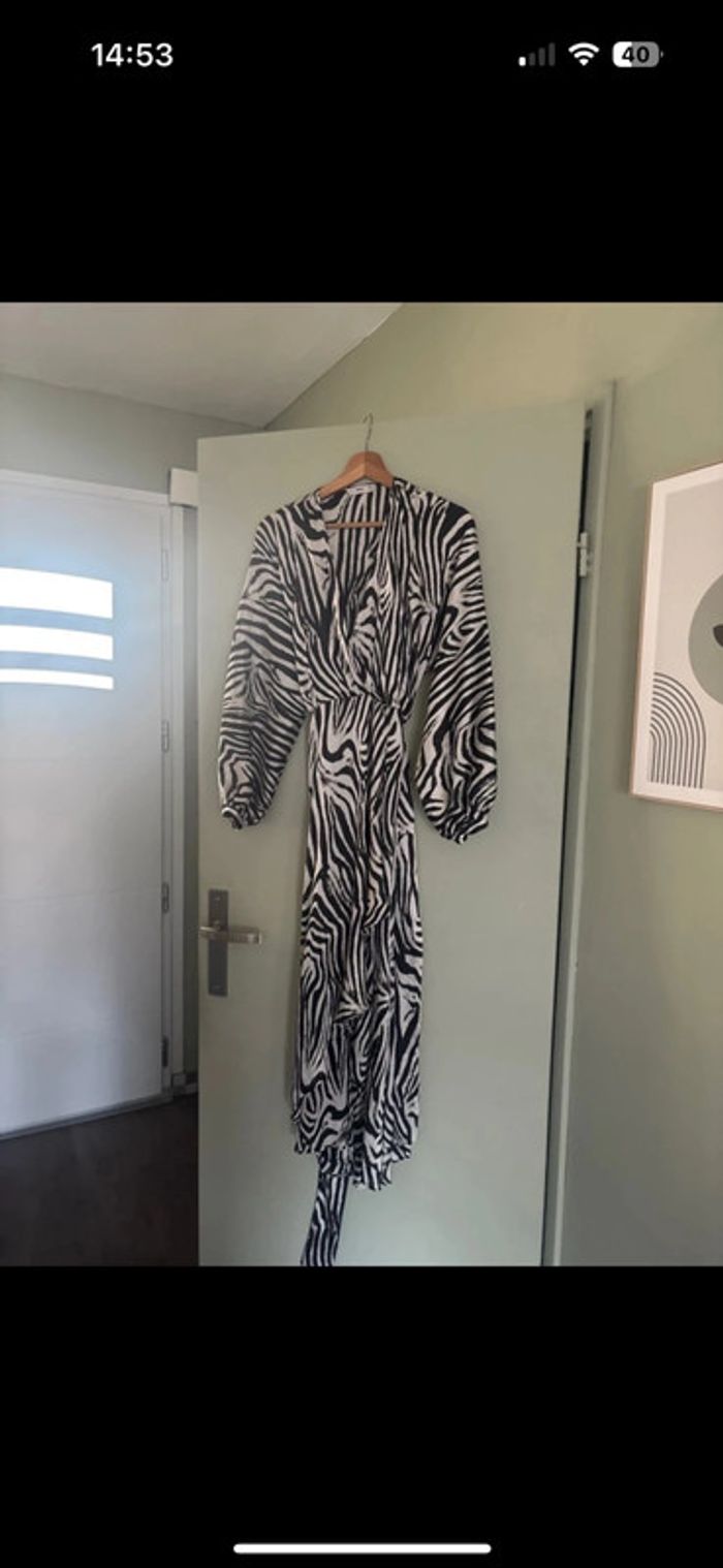 Robe mango imprimé zèbre - photo numéro 6