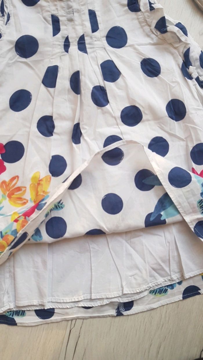 Superbe robe légère estivale catimini fille 3ans - photo numéro 3