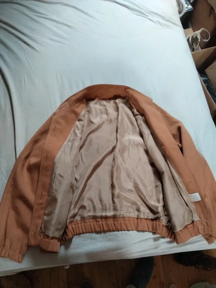 Blouson léger orange taille M - photo numéro 4