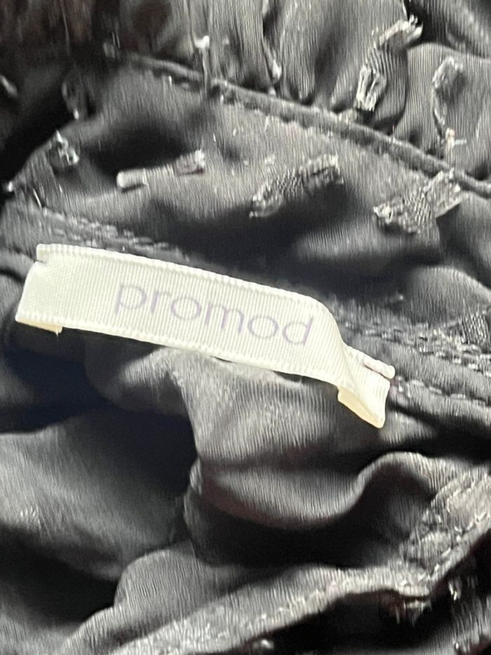 Blouse noire transparente Promod S - photo numéro 5