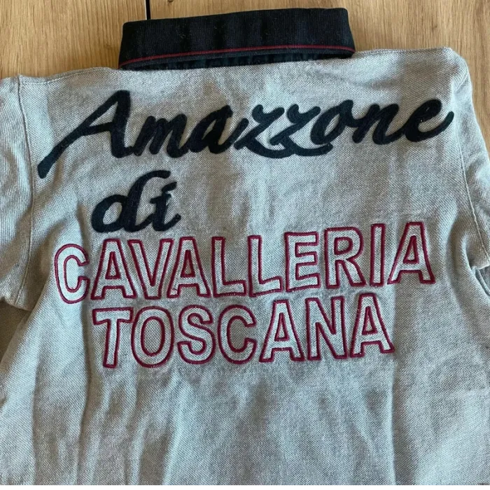 Polo  Cavalleria Toscana  – Gris – Taille  XS  – Très bon état - photo numéro 4