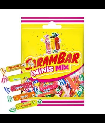 Lot de 3 paquets de carambar Mini