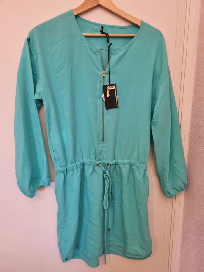 Robe bleue d'été - photo numéro 8