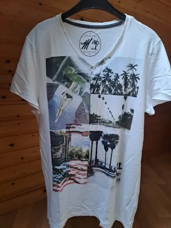 T-shirt imprimé homme taille L