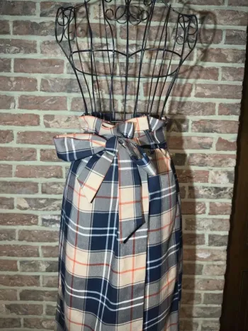 Jupe à carreaux H&M avec ceinture Taille L / 40