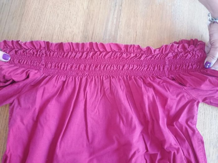 Tee-shirt manches longues épaules dénudées - photo numéro 5