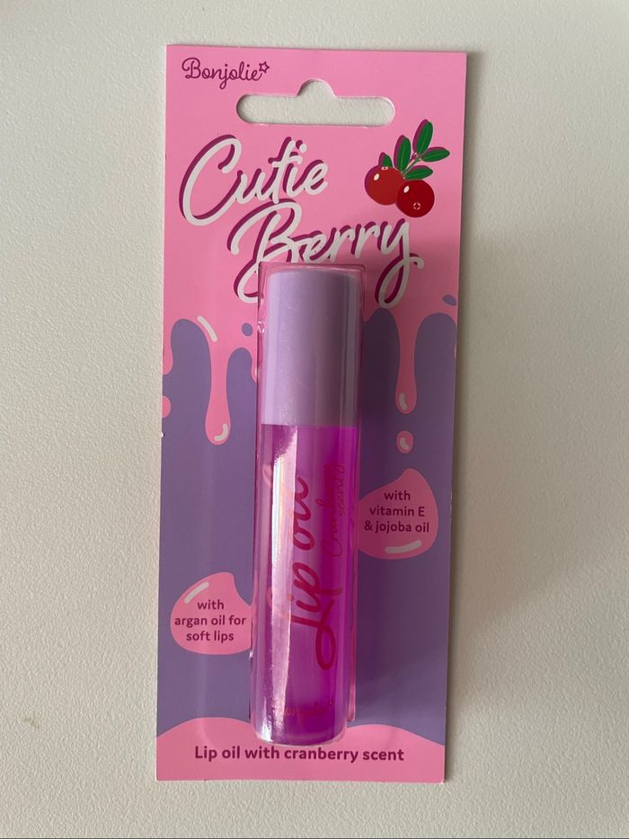 Huile pour les lèvres à la cerise