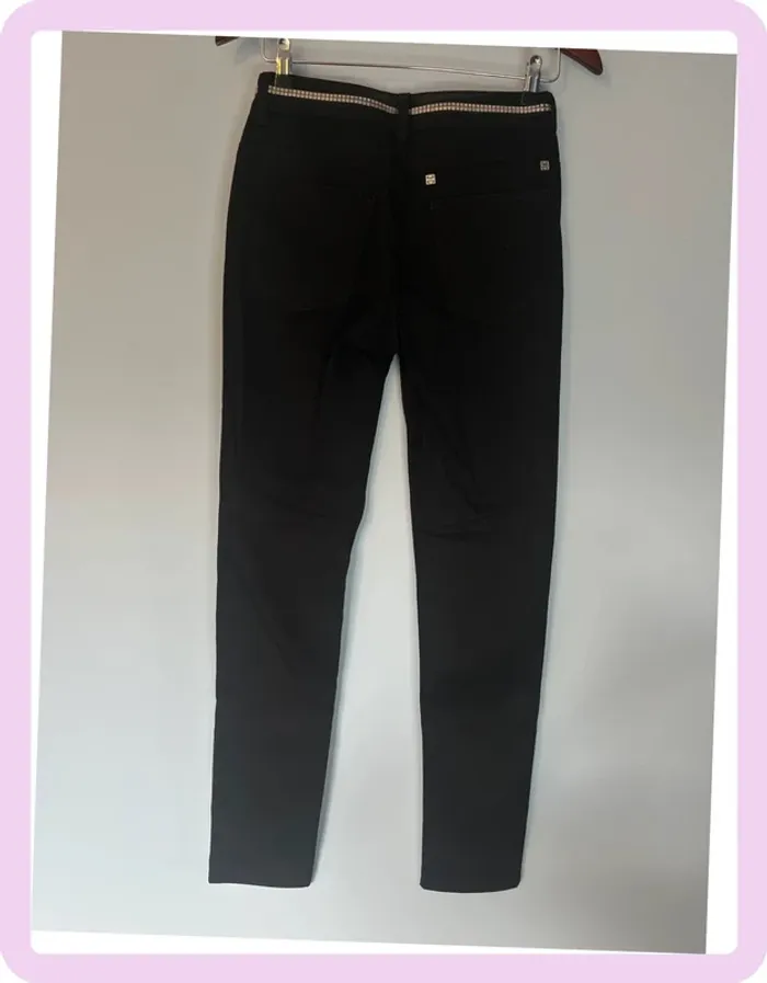 Jean Givenchy taille 25 – effet jupe originale + tirette – pièce stylée & rare - photo numéro 8