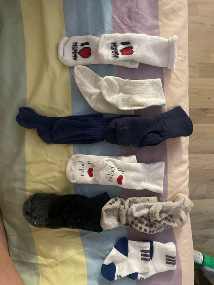 Lot chaussettes