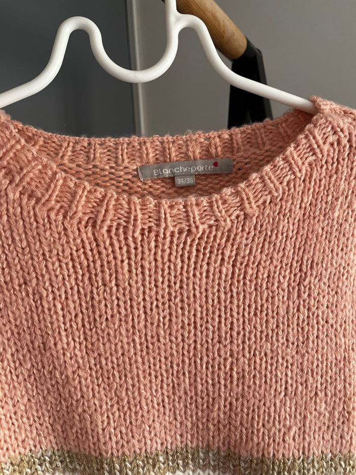 Pull tricolore neuf - photo numéro 3