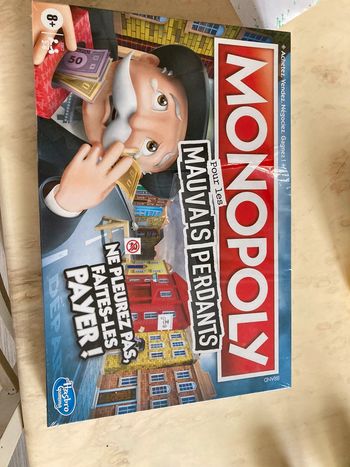 Monopoly mauvais perdant