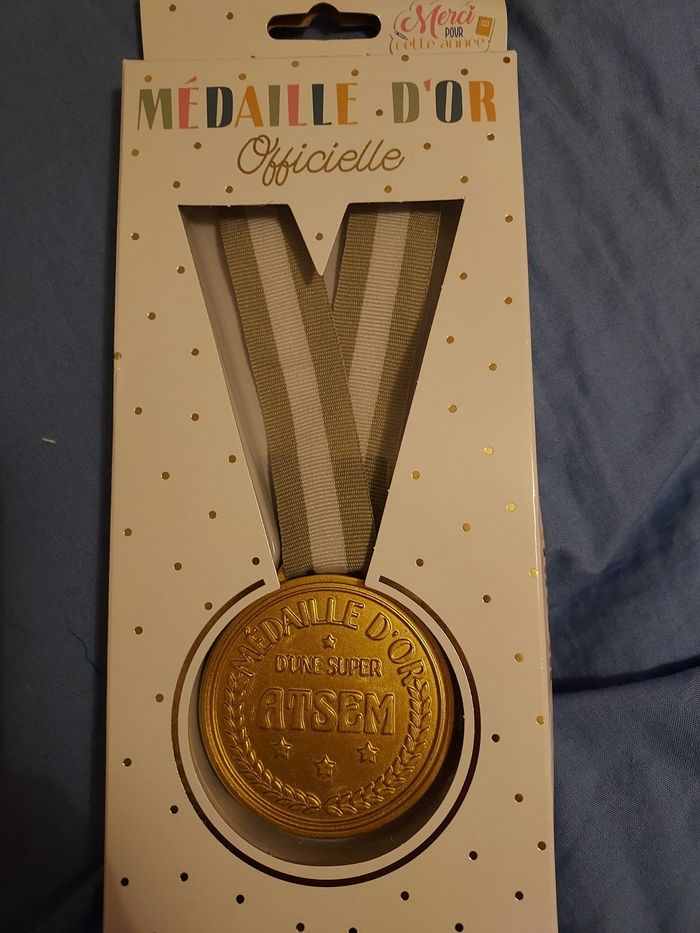 Médaille 🏅 pour les atsems