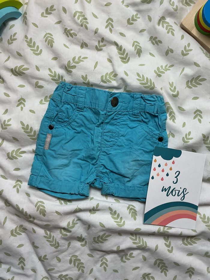 short turquoise 3 mois gémo taille réglable - photo numéro 2