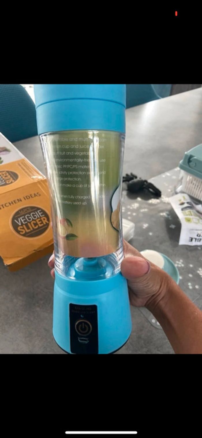 Bouteille mixeur rechargeable - photo numéro 3