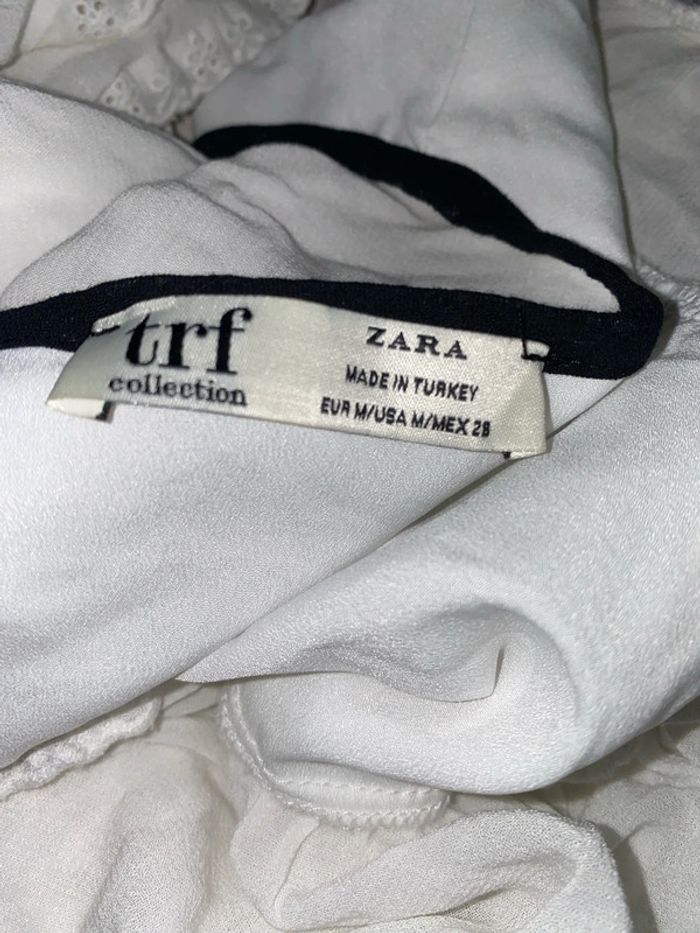Blouse Zara avec volant Taille M - photo numéro 7