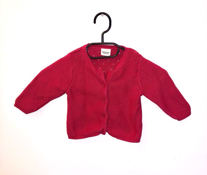 Gilet fille 12mois