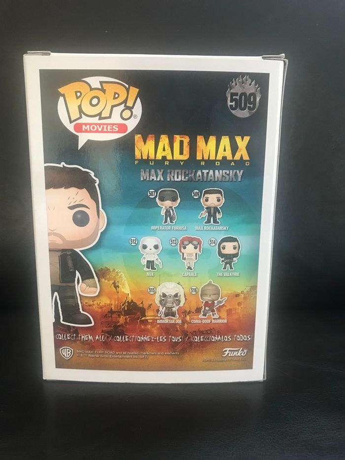 Figurine Movies Mad Max »POP »Mad Rockatansky 509 - photo numéro 4