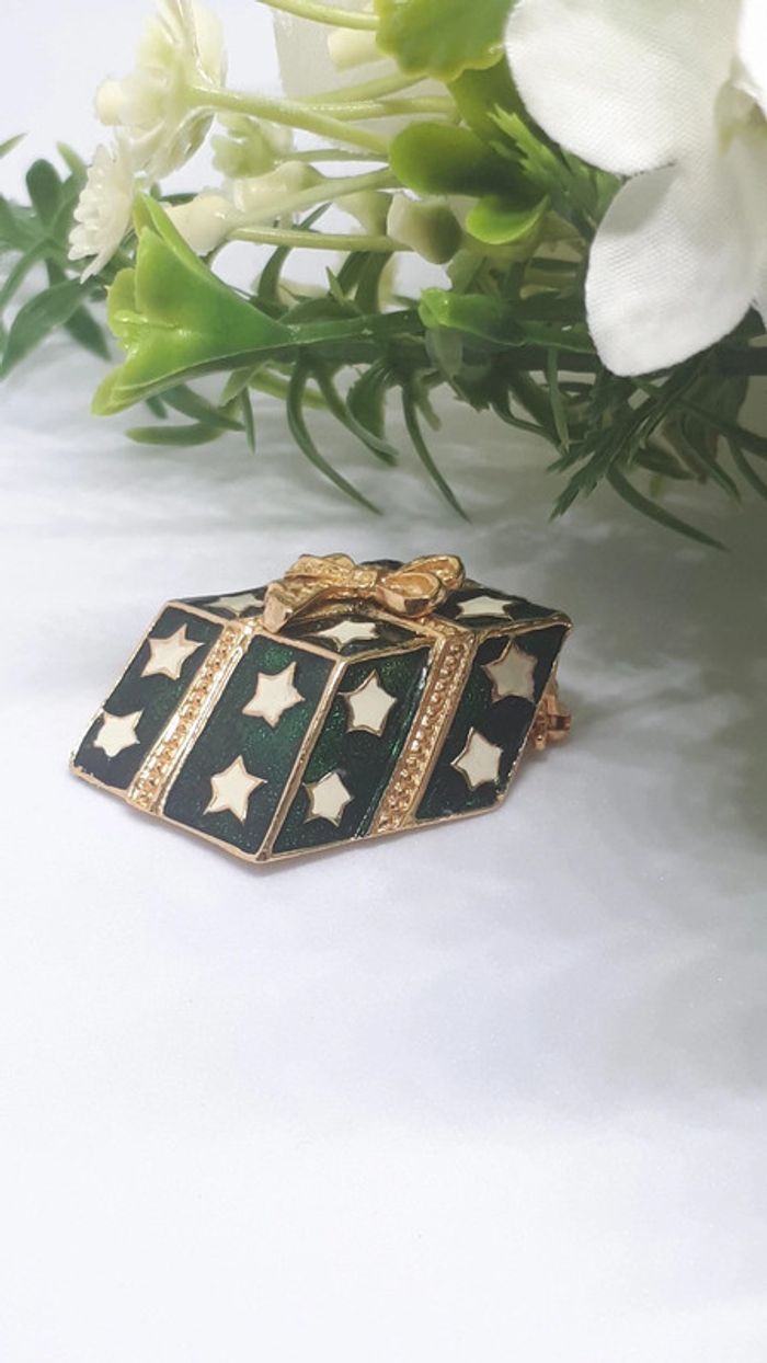 Broche cadeau vintage - photo numéro 4