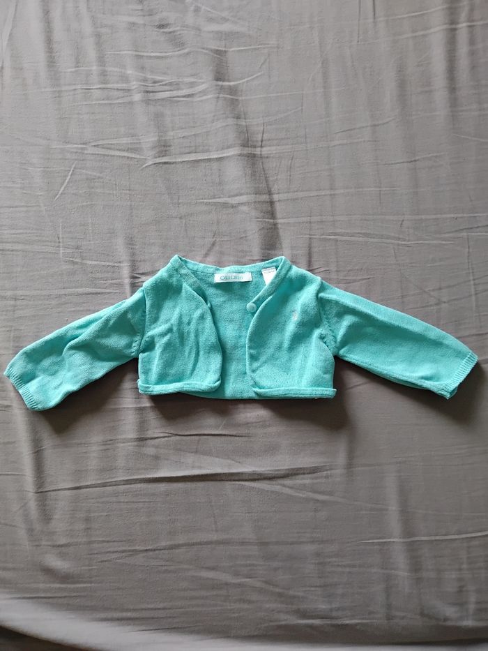 Gilet bleu taille 3 mois