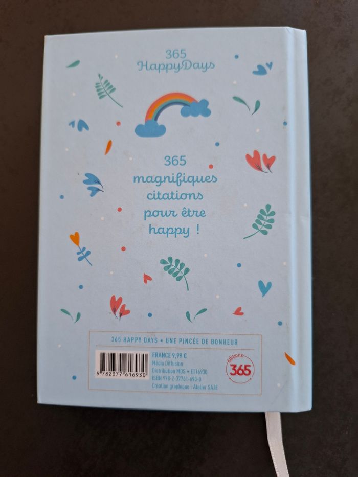 Livre Une pincée de bonheur neuf - photo numéro 2