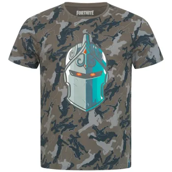 T-shirt Fortnite Homme Chevalier Noir Militaire Taille XL Neuf et Authentique 