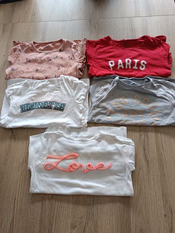 lot tee-shirt manches longues