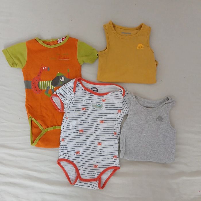 Lot bodies été 6m