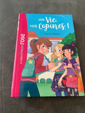 Livre bibliothèque rose ma vie mes copines tome 1
