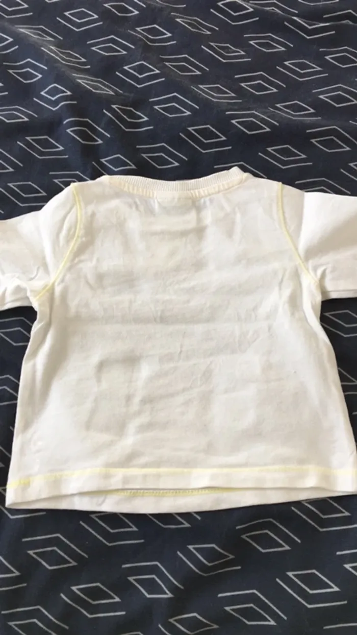 T-shirt manches longues 6 mois - photo numéro 3